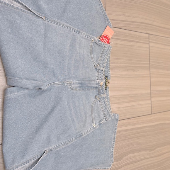 Top Trend Denim wide jeans with a high side slit. Size 36 - Picture 3 of 9